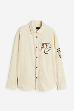 Sobrecamisa de pana Oversized Fit