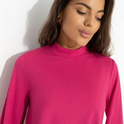 Блуза из трикотажа Рискуй и выигрывай! (red) - Charutti фото 3