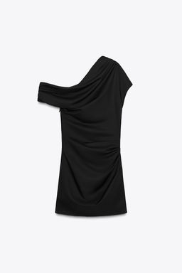 ASYMMETRIC SHORT DRESS - Zara фото 7