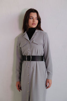 Платье-рубашка с английским воротником - Martichelli фото 273