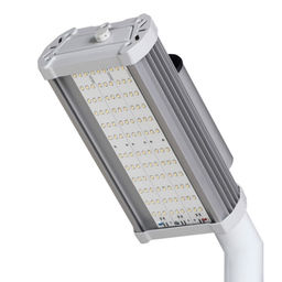 ULV-R24J 80W/5000К IP65 SILVER Светильник светодиодный уличный консольный. Белый свет (5000К). КСС Д. TM Uniel
