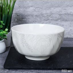 Салатник 550 мл, тарелка глубокая фарфор арт. GR-776 (724195)