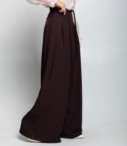 Брюки #КТ16301-2, шоколадный