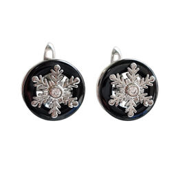 Серьги с керамикой