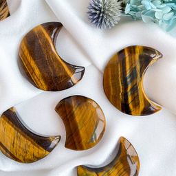 Месяц из Тигрового глаза - Радуга самоцветов фото 5