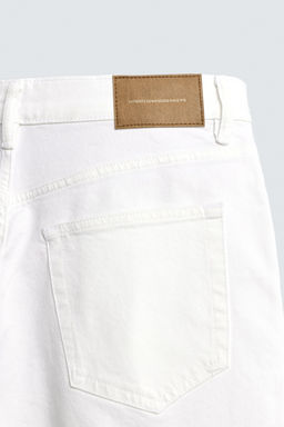 BERMUDA DENIM REGULAR FIT / Blanco roto - Zara фото 10