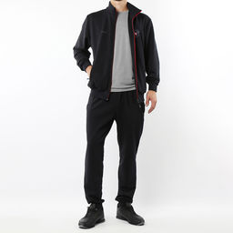 RODOS Спортивный костюм мужской весна/лето М-233/1 Синий/Красный  фото 5