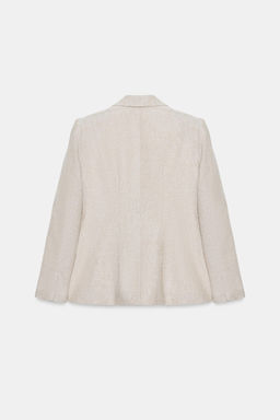 BLAZER PINZAS CON LINO / Arena / Vigor? - Zara фото 10