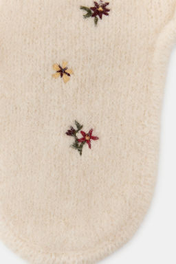 EMBROIDERED KNIT HAT WITH EARMUFFS - Zara фото 4