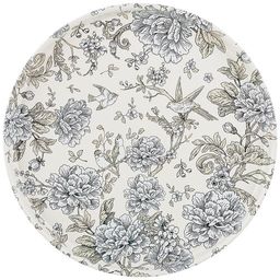 Поднос сервировочный Agness Royal Garden круглый 33 × 2,1 см