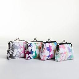 Кошелёк монетница на фермуаре, МИКС