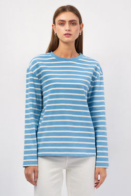 Лонгслив в полоску