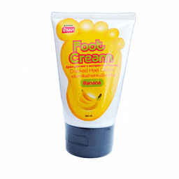 Banna Foot Cream Banana, 120 ml - Крем от трещин на пятках и локтях Банан