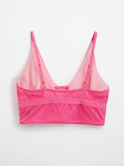 CONTE FLORAL TATTOO LBE 2871 Бюстье женское barbie pink - Conte elegant фото 7