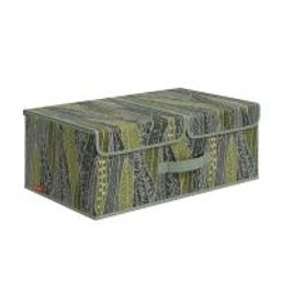 VAL GR-BOX-L2 Короб стеллажный 2-х секционный, 50*30*20 см, GREEN, шт
