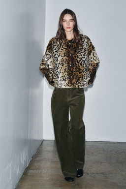 ZW COLLECTION ANIMAL PRINT JACKET - Zara фото 4