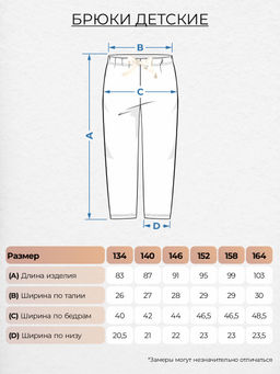 Брюки пижамные детские 1111 молочная клетка 390 Be Friends  фото 3