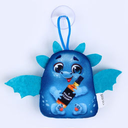 Игрушка антистресс С Новым Годом! с присоской - Mni mnu фото 2