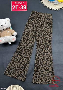 Штаны для девочки на резинке