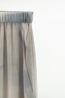FLOWING TIE-DYE TROUSERS - Zara фото 6