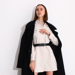 Ремень женский, ширина 3,5 см, винт, пряжка метал, цвет чёрный - Simaland фото 3