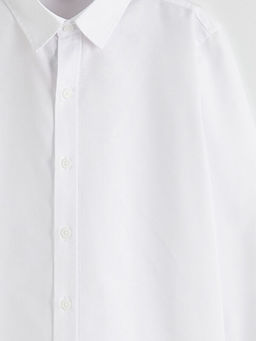 Basic Uzun Kollu Erkek ?ocuk G?mlek