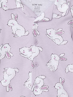 G?mlek Yaka K?z Bebek Pijama Tak?m? - Waikiki фото 3