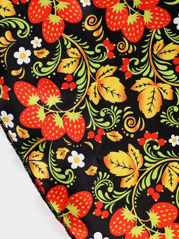 Карнавальный набор «Девица-красавица»: воротник, баска с клубникой