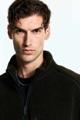 Chaqueta de deporte en borreguito Regular Fit - H&m фото 3