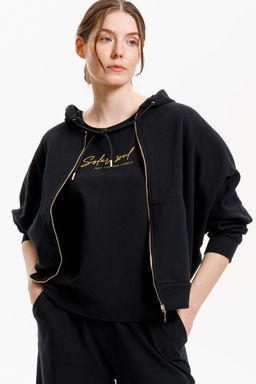 ЕВТ 4146/темный черный брюки жен