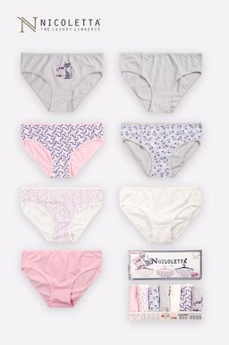 Женские трусы-слипы 7 шт. Nicoletta