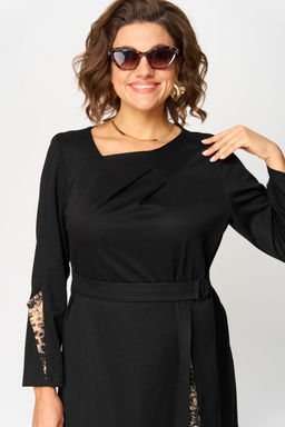 Платье EVA GRANT 7220Б принт капучино