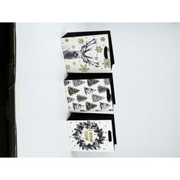 Набор пакетов «Новый год», 3 шт,  18 × 23 × 9 см