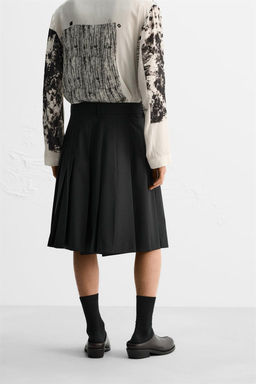 LIMITED EDITION WRAP PLEAT SKIRT - Zara фото 3