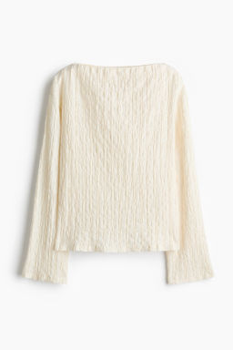 Top con escote barco - H&m фото 3