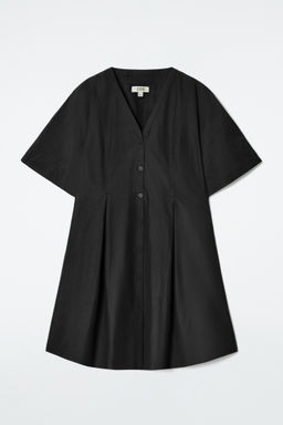 VESTIDO CORTO EVAS? PLISADO