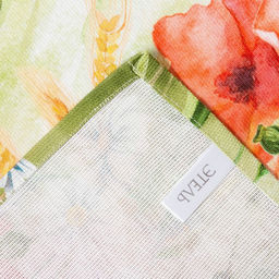 Фартук кухонный «Этель. Маки», 70×60 см, 100% хлопок, рогожка 160 г/м²