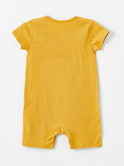 Bisiklet Yaka K?sa Kollu Bask?l? Erkek Bebek Tulum 2li - Waikiki фото 3