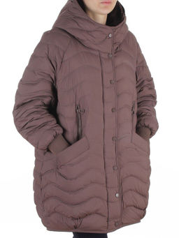 H-8912 BROWN Куртка пуховая женская