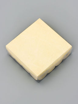 Цена за 5 шт. Коробка для печенья, «Тюльпаны», 9×9×3 см