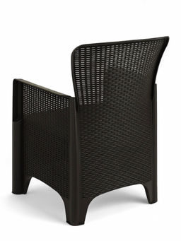 Кресло садовое «Ротанг Лайт», пластик, 62×58.5×85 см, до 106 кг, мокко