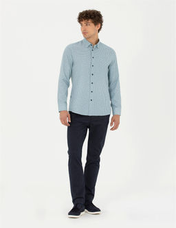 Mint Slim Fit Uzun Kollu G_mlek - Pierre cardin фото 4