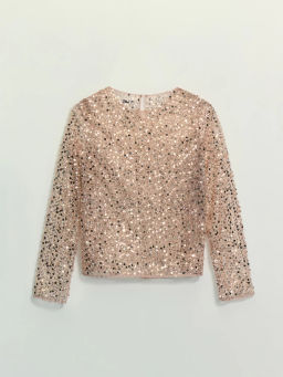 Блузка с пайетками / Zarina