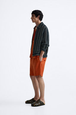 TEXTURED OPENWORK JACKET - Zara фото 4