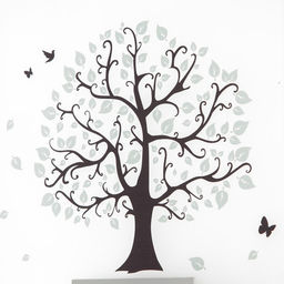 Бра Дерево LED 6 Вт 4000К белый 24?6?24 см