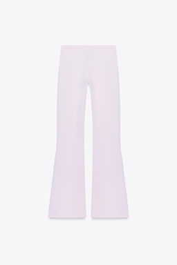 INTERLOCK FLARE TROUSERS - Zara фото 2