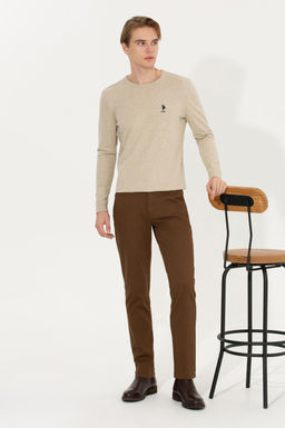 U. S. Polo Assn / Мужские брюки чинос кокосового цвета - U.s. polo assn фото 8