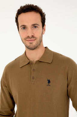 Erkek Haki Basic Kazak - U.s. polo assn фото 2