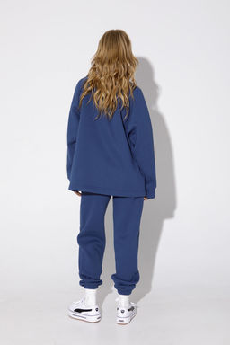 Свитшот Pirs 4992 джинсовый  фото 3