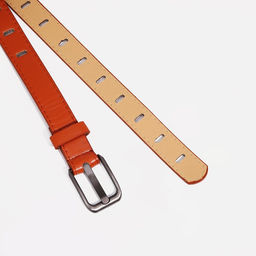 Ремень женский, ширина 2,2 см, пряжка металл, цвет рыжий - Simaland фото 2